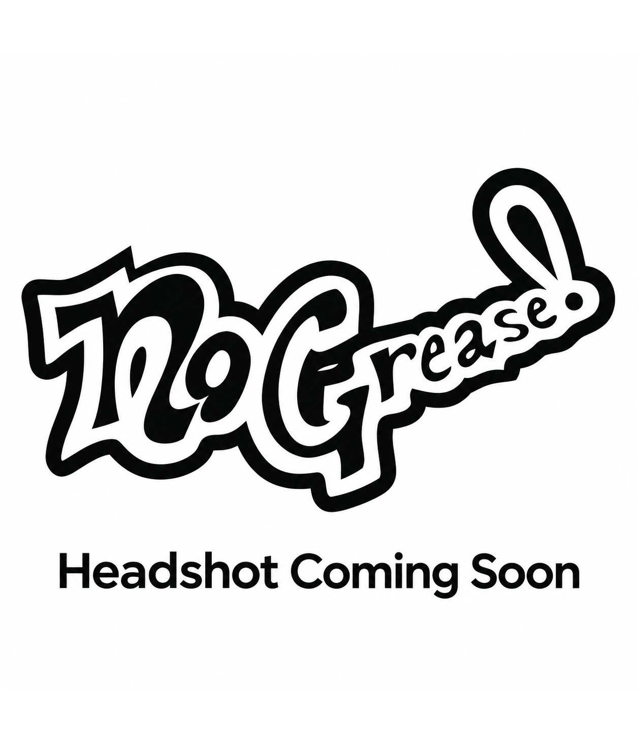 No Grease Barbershop logo - headshot coming soon